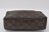 Auth Louis Vuitton Monogram Trousse Toilette 23 Clutch Bag M47524 LV Junk 4537I