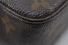 Auth Louis Vuitton Monogram Trousse Toilette 23 Clutch Bag M47524 LV Junk 4537I