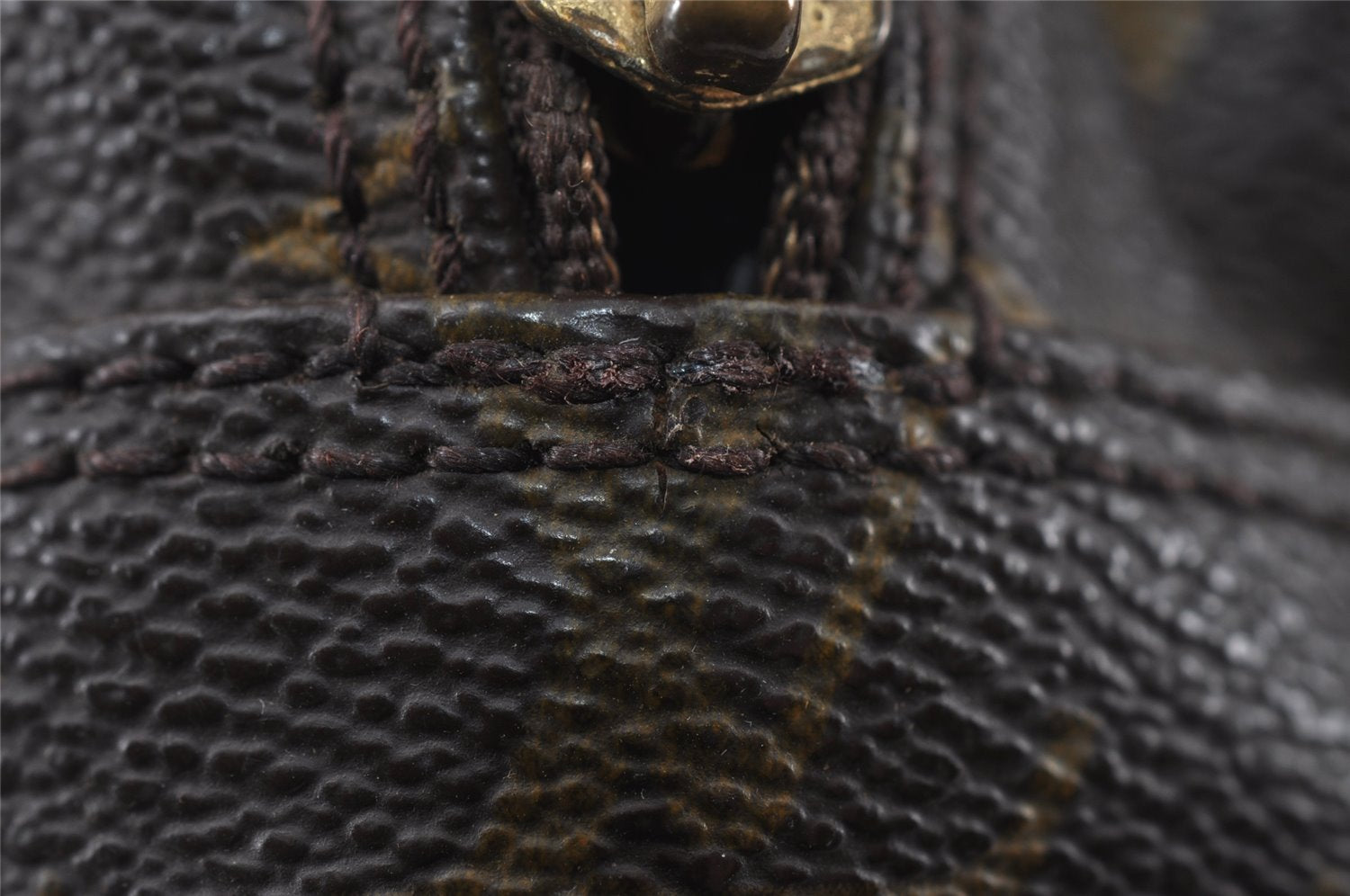 Auth Louis Vuitton Monogram Trousse Toilette 23 Clutch Bag M47524 LV Junk 4537I