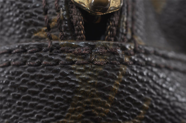 Auth Louis Vuitton Monogram Trousse Toilette 23 Clutch Bag M47524 LV Junk 4537I