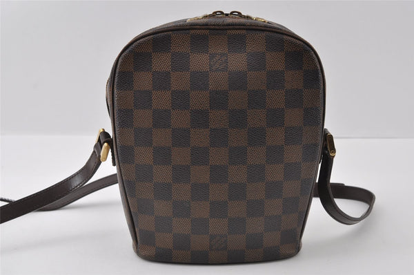 Authentic Louis Vuitton Damier Ipanema PM Shoulder Cross Bag N51294 LV 4539I