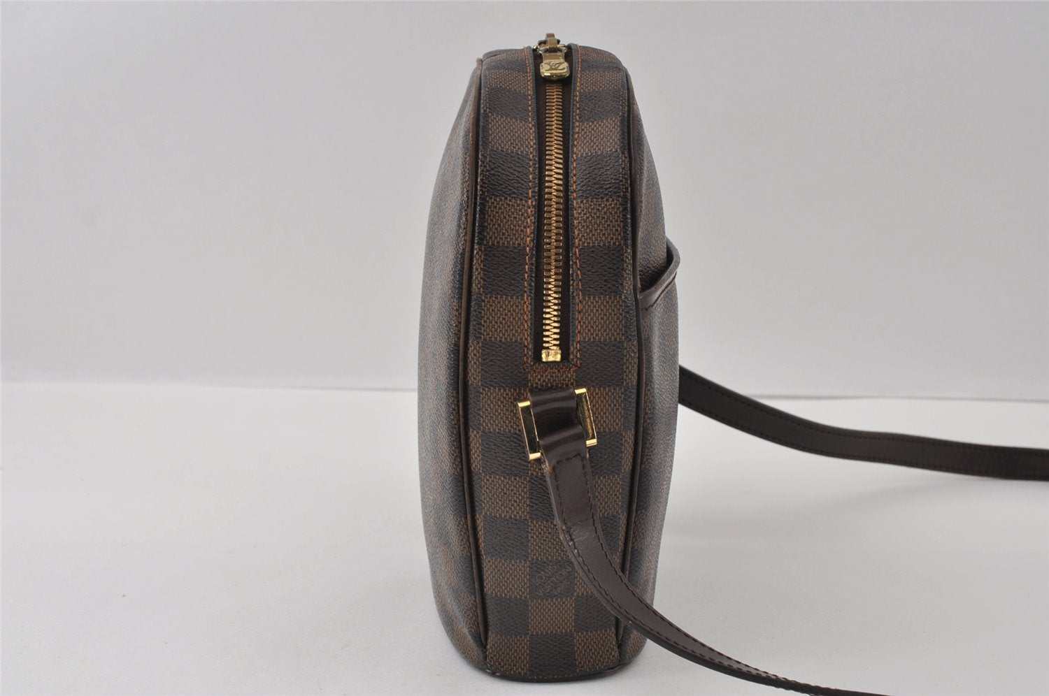 Authentic Louis Vuitton Damier Ipanema PM Shoulder Cross Bag N51294 LV 4539I