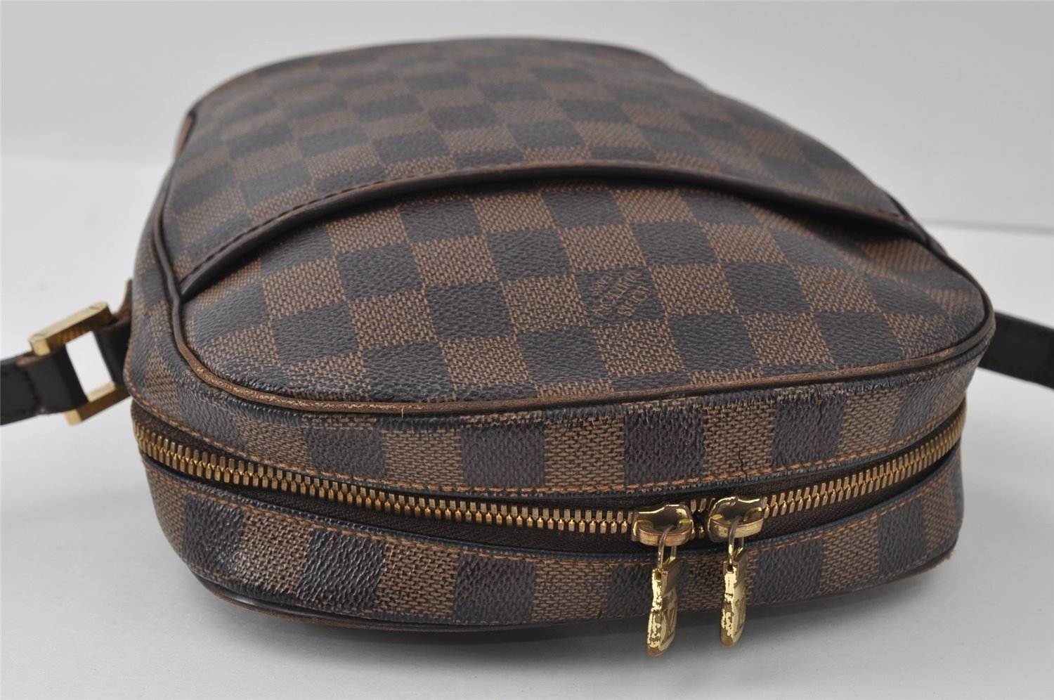 Authentic Louis Vuitton Damier Ipanema PM Shoulder Cross Bag N51294 LV 4539I