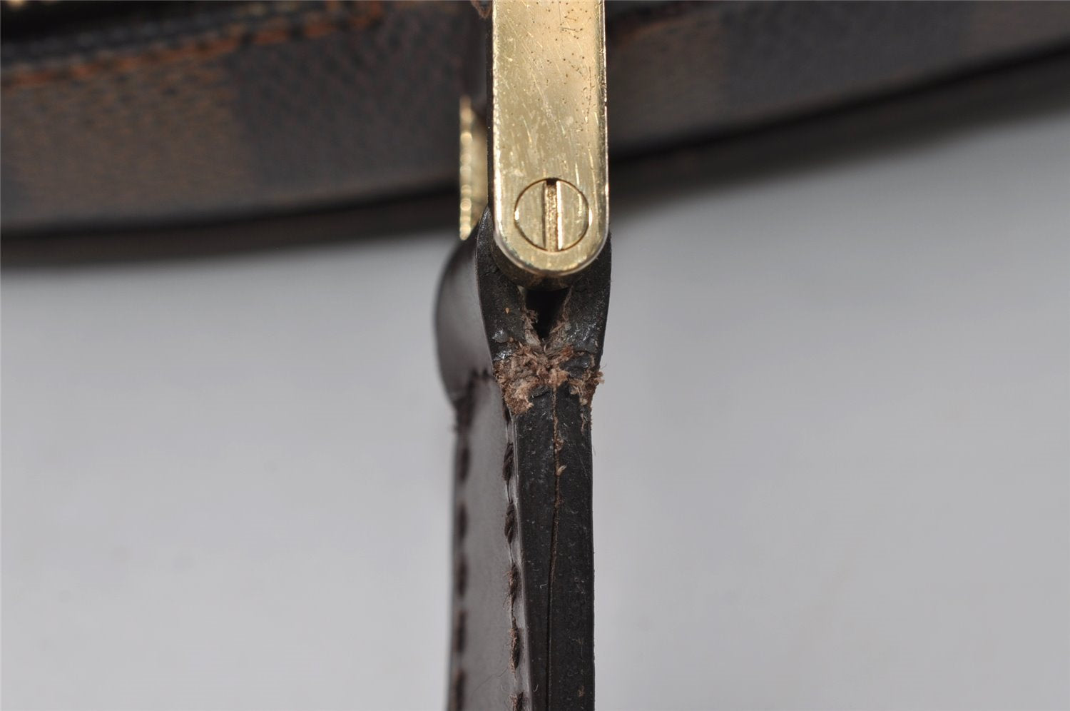 Authentic Louis Vuitton Damier Ipanema PM Shoulder Cross Bag N51294 LV 4539I