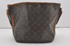 Authentic Louis Vuitton Monogram Petit Noe M42226 Shoulder Drawstring Bag 4540I
