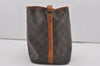 Authentic Louis Vuitton Monogram Petit Noe M42226 Shoulder Drawstring Bag 4540I