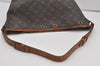 Authentic Louis Vuitton Monogram Petit Noe M42226 Shoulder Drawstring Bag 4540I