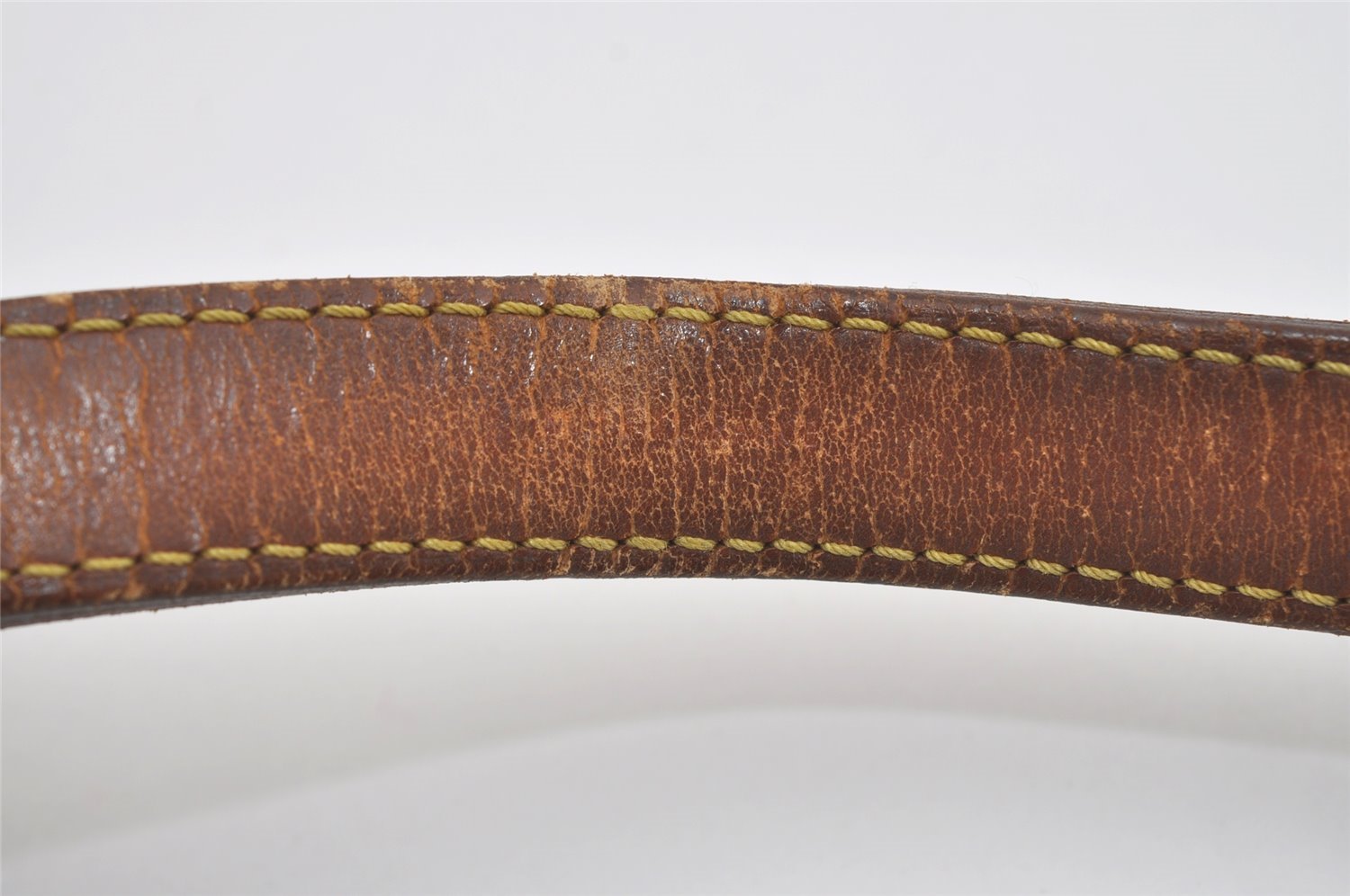 Authentic Louis Vuitton Monogram Petit Noe M42226 Shoulder Drawstring Bag 4540I