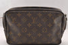 Auth Louis Vuitton Monogram Trousse Toilette 23 Clutch Bag M47524 Junk 4541I