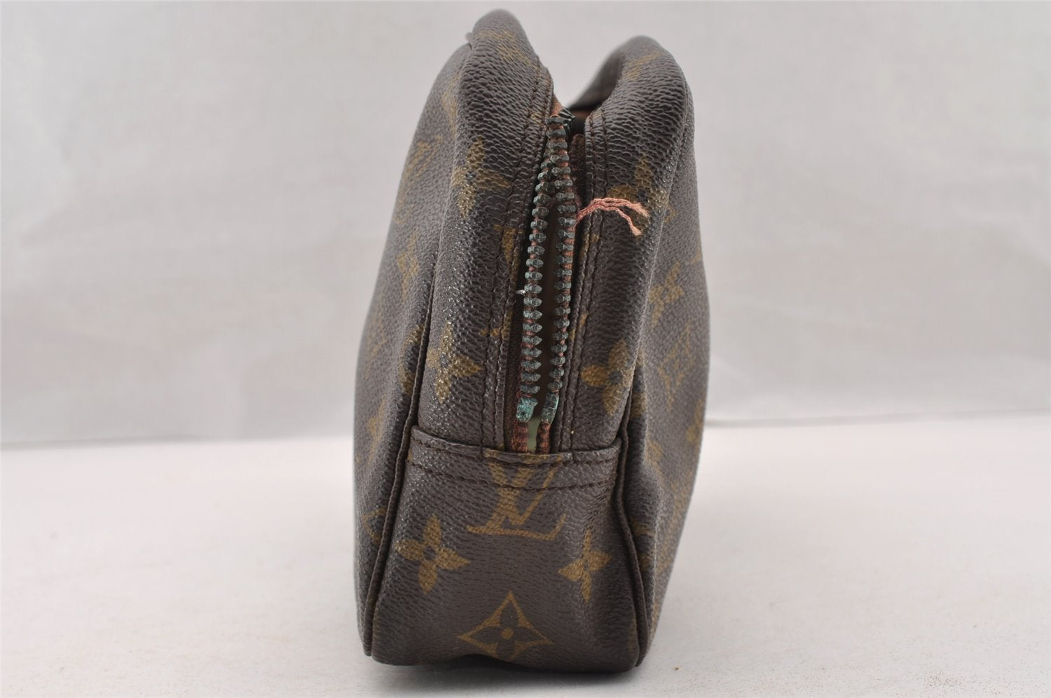 Auth Louis Vuitton Monogram Trousse Toilette 23 Clutch Bag M47524 Junk 4541I