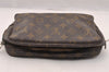 Auth Louis Vuitton Monogram Trousse Toilette 23 Clutch Bag M47524 Junk 4541I