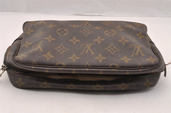 Auth Louis Vuitton Monogram Trousse Toilette 23 Clutch Bag M47524 Junk 4541I