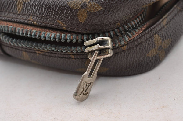 Auth Louis Vuitton Monogram Trousse Toilette 23 Clutch Bag M47524 Junk 4541I