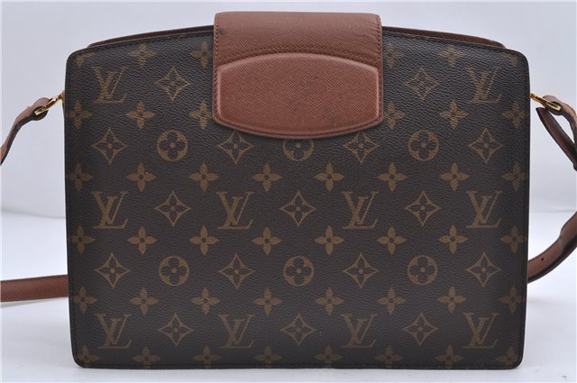 Auth Louis Vuitton Monogram Courcelles Shoulder Cross Body Bag M51375 LV 4542D