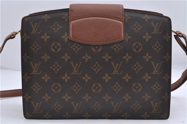 Auth Louis Vuitton Monogram Courcelles Shoulder Cross Body Bag M51375 LV 4542D