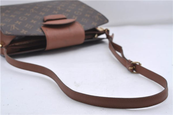 Auth Louis Vuitton Monogram Courcelles Shoulder Cross Body Bag M51375 LV 4542D