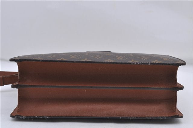 Auth Louis Vuitton Monogram Courcelles Shoulder Cross Body Bag M51375 LV 4542D