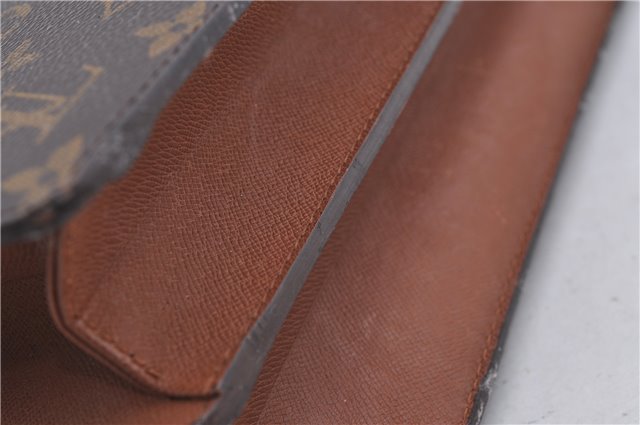 Auth Louis Vuitton Monogram Courcelles Shoulder Cross Body Bag M51375 LV 4542D