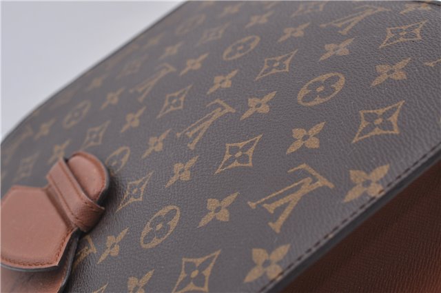 Auth Louis Vuitton Monogram Courcelles Shoulder Cross Body Bag M51375 LV 4542D