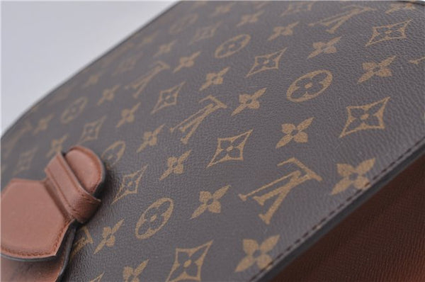 Auth Louis Vuitton Monogram Courcelles Shoulder Cross Body Bag M51375 LV 4542D