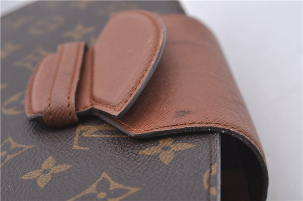 Auth Louis Vuitton Monogram Courcelles Shoulder Cross Body Bag M51375 LV 4542D