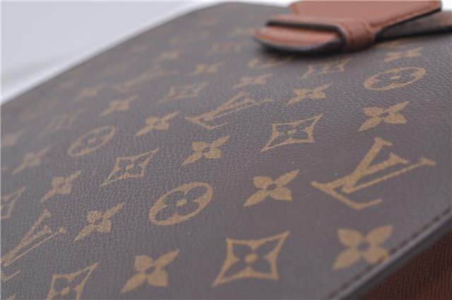 Auth Louis Vuitton Monogram Courcelles Shoulder Cross Body Bag M51375 LV 4542D