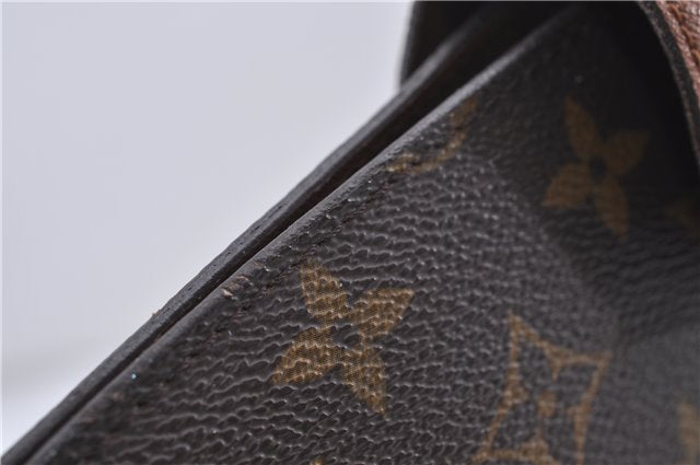 Auth Louis Vuitton Monogram Courcelles Shoulder Cross Body Bag M51375 LV 4542D