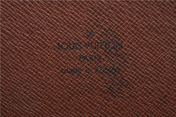 Auth Louis Vuitton Monogram Courcelles Shoulder Cross Body Bag M51375 LV 4542D