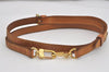 Authentic Louis Vuitton Leather Shoulder Strap Beige 41.9-48.6" LV 4542I