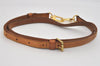 Authentic Louis Vuitton Leather Shoulder Strap Beige 41.9-48.6" LV 4542I