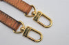 Authentic Louis Vuitton Leather Shoulder Strap Beige 41.9-48.6" LV 4542I