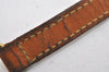 Authentic Louis Vuitton Leather Shoulder Strap Beige 41.9-48.6" LV 4542I