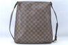 Authentic Louis Vuitton Damier Musette Shoulder Bag N51302 LV 4543D