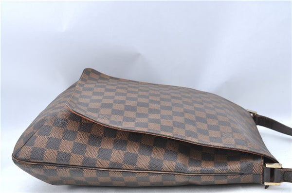 Authentic Louis Vuitton Damier Musette Shoulder Bag N51302 LV 4543D