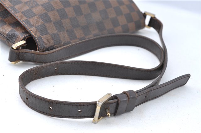 Authentic Louis Vuitton Damier Musette Shoulder Bag N51302 LV 4543D