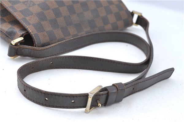 Authentic Louis Vuitton Damier Musette Shoulder Bag N51302 LV 4543D