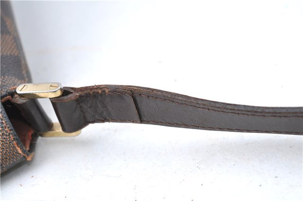 Authentic Louis Vuitton Damier Musette Shoulder Bag N51302 LV 4543D