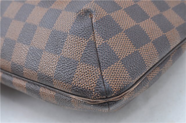 Authentic Louis Vuitton Damier Musette Shoulder Bag N51302 LV 4543D