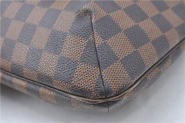Authentic Louis Vuitton Damier Musette Shoulder Bag N51302 LV 4543D