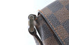 Authentic Louis Vuitton Damier Musette Shoulder Bag N51302 LV 4543D