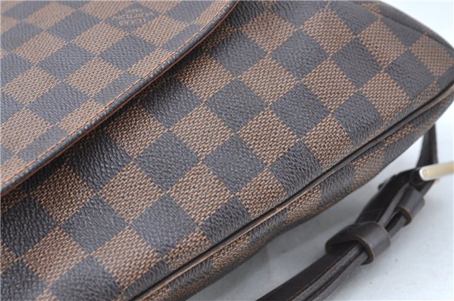 Authentic Louis Vuitton Damier Musette Shoulder Bag N51302 LV 4543D