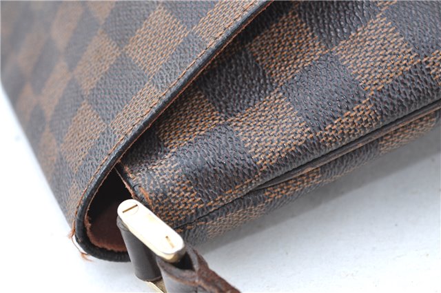 Authentic Louis Vuitton Damier Musette Shoulder Bag N51302 LV 4543D