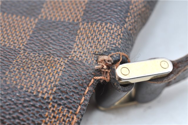 Authentic Louis Vuitton Damier Musette Shoulder Bag N51302 LV 4543D