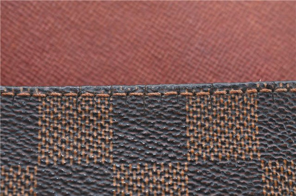 Authentic Louis Vuitton Damier Musette Shoulder Bag N51302 LV 4543D