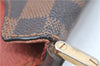 Authentic Louis Vuitton Damier Musette Shoulder Bag N51302 LV 4543D