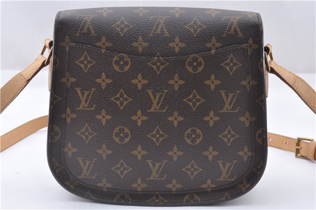 Authentic Louis Vuitton Monogram Saint Cloud GM M51242 Shoulder Cross Bag 4543F