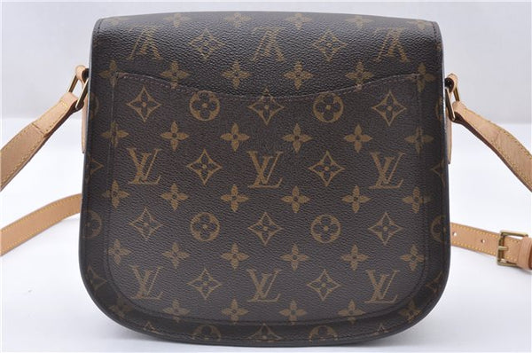Authentic Louis Vuitton Monogram Saint Cloud GM M51242 Shoulder Cross Bag 4543F