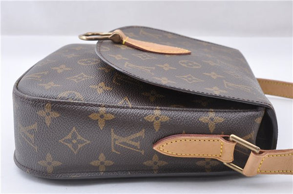 Authentic Louis Vuitton Monogram Saint Cloud GM M51242 Shoulder Cross Bag 4543F
