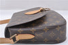 Authentic Louis Vuitton Monogram Saint Cloud GM M51242 Shoulder Cross Bag 4543F