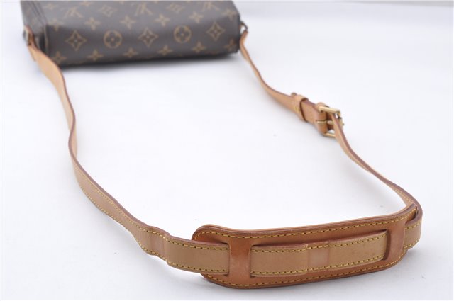 Authentic Louis Vuitton Monogram Saint Cloud GM M51242 Shoulder Cross Bag 4543F